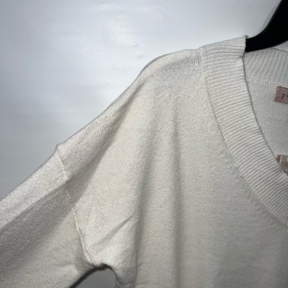 Philosophy Sweater Women’s Medium White Soft Viscose Blend Long Sleeve NWT - Picture 5 of 15
